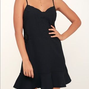 Lulus Black Lace Dress